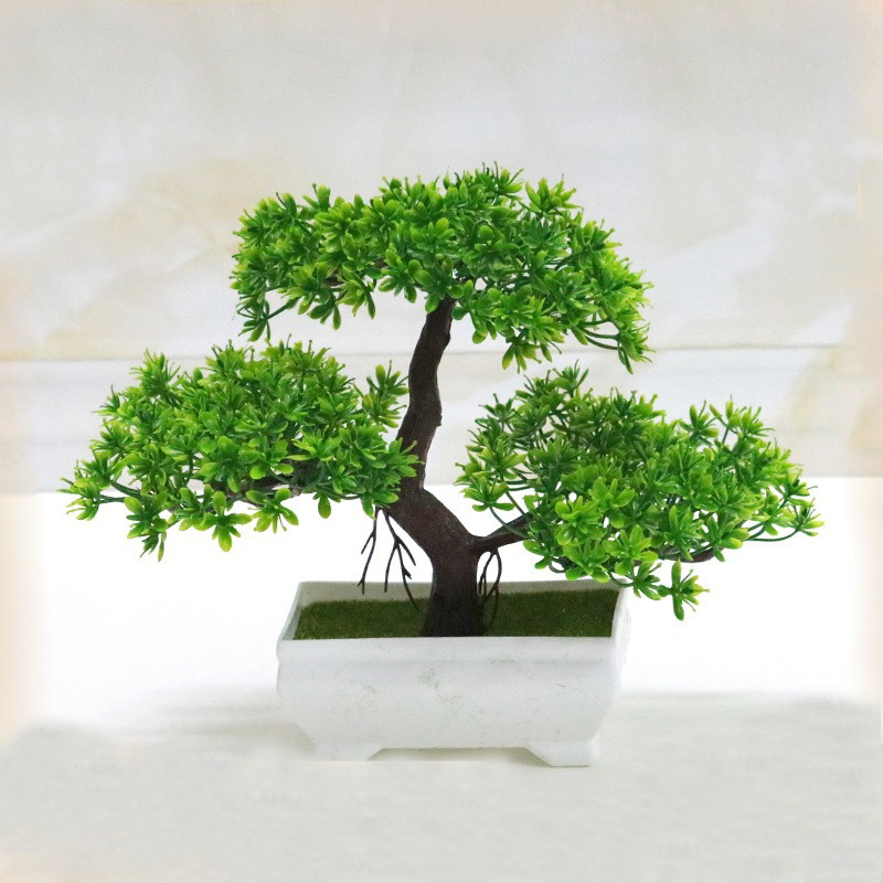 Bonsái Artificial, planta fals - Desk Setup Plant reseña y precio