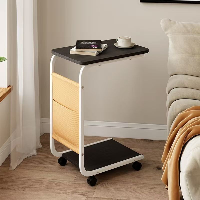 Mesa auxiliar móvil con pocos  - Desk Setup Shelves reseña y precio