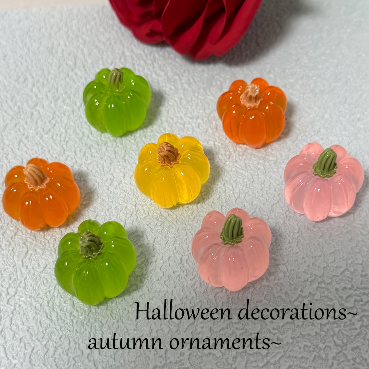 Mini Calabazas Decorativas que - Desk Setup Dark reseña y precio