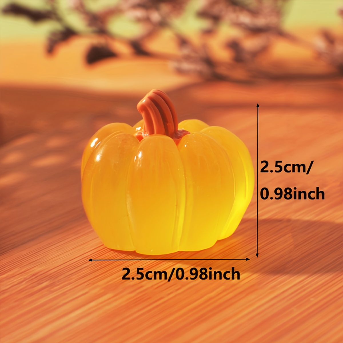 Mini Calabazas Decorativas que - Desk Setup Dark reseña y precio