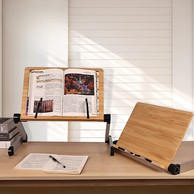 Mesa de Bambú Ajustable para C - Desk Setup With Ipad reseña y precio
