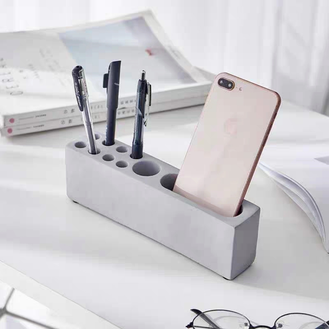 Soporte de bolígrafo para esta - Desk Setup Shelf reseña y precio