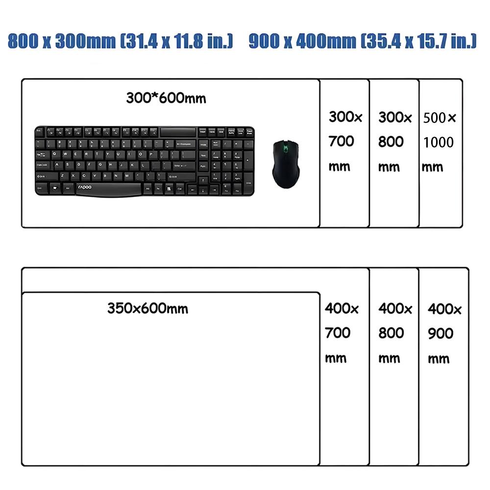 Alfombrilla de ratón grande pa - Desk Setup Dark reseña y precio